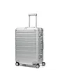 Redolz Kufr Pro Hliníkový Trolley M, hliníkový, 66 cm - silver Redolz Kufr Pro Hliníkový Trolley M, hliníkový, 66 cm