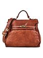 Campomaggi Ginevra Håndtaske L Læder 30 cm - cognac Campomaggi Ginevra Håndtaske L Læder 30 cm