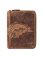 Greenburry Huntsman Cartera Bloqueo RFID Piel natural 10 cm
