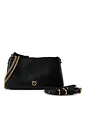 PINKO Love Mini Bolsa de hombro Piel natural 21 cm