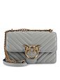 PINKO Love One Skuldertaske Læder 21 cm