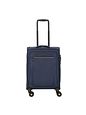 d & n Travel Line 9704 4 hjul Kabinetrolley S 55 cm med strækfold