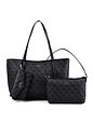 Guess Brenton Shopper taske 36 cm - coal logo Guess Brenton Shopper taske 36 cm