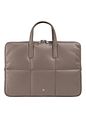 DuDu Togean Laptoptaske Læder 36 cm - taupe DuDu Togean Laptoptaske Læder 36 cm