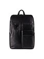 Piquadro Zaino Daypack Læder 34 cm Laptoprum