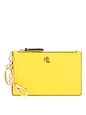 Lauren Ralph Lauren Zip Card Pouzdro na klíče Kůže 13 cm