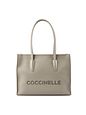 Coccinelle Myrtha Shopper taske Læder 36 cm - eucalipto Coccinelle Myrtha Shopper taske Læder 36 cm
