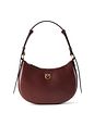 PINKO Half Moon Skuldertaske Læder 26 cm - burgundy wine PINKO Half Moon Skuldertaske Læder 26 cm