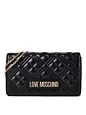 Love Moschino Quilted Crossbody-laukku 22 cm