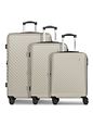 CHECK.IN Paradise 2.0 4 kolečka Sada kufrů 3-dílný s roztažitelným záhybem