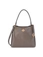 L.CREDI Sarine Bolsa de hombro 31 cm - dark taupe L.CREDI Sarine Bolsa de hombro 31 cm