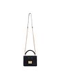 Seidenfelt Bolsa de hombro 21 cm - black-gold Seidenfelt Bolsa de hombro 21 cm