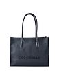 Coccinelle Myrtha Axelväska Läder 40 cm Med laptopfack - midnight blue Coccinelle Myrtha Axelväska Läder 40 cm Med laptopfack