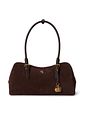 Lauren Ralph Lauren Marcy Schultertasche Leder 35 cm - chestnut brown chestnut brown Lauren Ralph Lauren Marcy Schultertasche Leder 35 cm