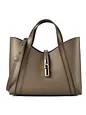 Furla Goccia Shopperit S Nahka 28 cm - muddy gray Furla Goccia Shopperit S Nahka 28 cm