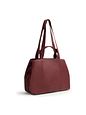 The Chesterfield Brand Nerissa Bolso Piel natural 32 cm - berry The Chesterfield Brand Nerissa Bolso Piel natural 32 cm