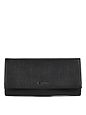 Esquire Silk Lompakko Nahka 19 cm - schwarz Esquire Silk Lompakko Nahka 19 cm