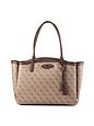 Guess Lindsey Shopper taske 45 cm - latte logo Guess Lindsey Shopper taske 45 cm