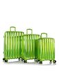 Heys Astro 4 Rollen Kofferset 3-teilig mit Dehnfalte - green Heys Astro 4 Rollen Kofferset 3-teilig mit Dehnfalte
