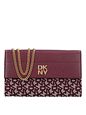 DKNY Rosa Clutch pung Læder 20 cm