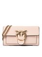 PINKO Love One Kuvertväska Läder 19 cm - rosa cammeo PINKO Love One Kuvertväska Läder 19 cm