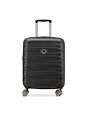 Delsey Paris Meteor 4-hjulig Handbagageväska 55 cm med expansionsveck - deep black Delsey Paris Meteor 4-hjulig Handbagageväska 55 cm med expansionsveck