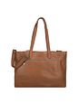 Plevier Power Shopper-taske Læder 43.5 cm Laptoprum - cognac Plevier Power Shopper-taske Læder 43.5 cm Laptoprum