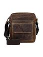 Greenburry Vintage Skuldertaske Læder 18 cm