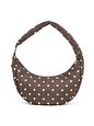 Johnny Urban Lou Skuldertaske M 35 cm - brown polka dots Johnny Urban Lou Skuldertaske M 35 cm