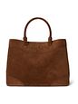 Lauren Ralph Lauren Marcy Handtasche Leder 37 cm - light tobacco light tobacco Lauren Ralph Lauren Marcy Handtasche Leder 37 cm
