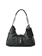 Guess Yvonne Skuldertaske 33 cm - coal logo Guess Yvonne Skuldertaske 33 cm
