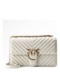 PINKO Love One Skuldertaske Læder 26.5 cm
