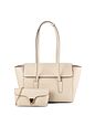 Coccinelle Beat Schultertasche Leder 33 cm - sandshell Coccinelle Beat Schultertasche Leder 33 cm