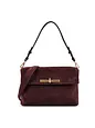 abro Twist Bolsa de hombro Piel natural 30 cm - burgundy abro Twist Bolsa de hombro Piel natural 30 cm
