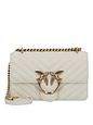 PINKO Love One Skuldertaske Læder 21 cm