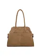 FredsBruder Softly Skuldertaske Læder 40 cm - caramel FredsBruder Softly Skuldertaske Læder 40 cm