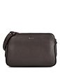 Boss Lenah Crossbody taske Læder 23 cm - dark brown Boss Lenah Crossbody taske Læder 23 cm