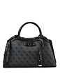 Guess Lindsey Håndtaske 36 cm - coal logo Guess Lindsey Håndtaske 36 cm