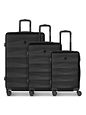 Smartbox Edition 03 4-hjulet Kuffertsæt 3-delt - black Smartbox Edition 03 4-hjulet Kuffertsæt 3-delt