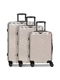 Redolz Essentials 18 2.0 4 ruedas Set de maletas 3 piezas Con asa expansible - metallic-greige shiny Redolz Essentials 18 2.0 4 ruedas Set de maletas 3 piezas Con asa expansible