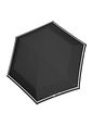 Knirps Rookie Taskuvarjo 22 cm - black reflective Knirps Rookie Taskuvarjo 22 cm