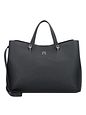 Tommy Hilfiger Emblem Ostoskassi 38 cm - black Tommy Hilfiger Emblem Ostoskassi 38 cm