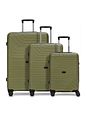 Redolz Essentials 05 3-SET 4 kolečka Sada kufrů 3-dílný