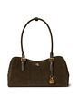 Lauren Ralph Lauren Marcy Schultertasche Leder 35 cm - botanic green botanic green Lauren Ralph Lauren Marcy Schultertasche Leder 35 cm