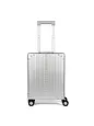 Aleon Business-kabinväska med 4-hjulig konstruktion i Aluminium, 50 cm, med fack för bärbar dator - platinum 1 Aleon Business-kabinväska med 4-hjulig konstruktion i Aluminium, 50 cm, med fack för bärbar dator