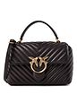 PINKO Love Lady Bolso Piel natural 21 cm - marrone marasca PINKO Love Lady Bolso Piel natural 21 cm