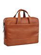 Leonhard Heyden Kožená aktovka Hamburg 40 cm s přihrádkou na notebook