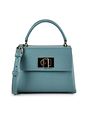 Furla 1927 Håndtaske i læder 21 cm - cloud blue Furla 1927 Håndtaske i læder 21 cm