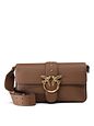 PINKO Love One Skuldertaske Læder 27 cm