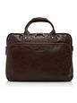 Castelijn & Beerens Firenze kožená aktovka RFID 43 cm s přihrádkou na notebook